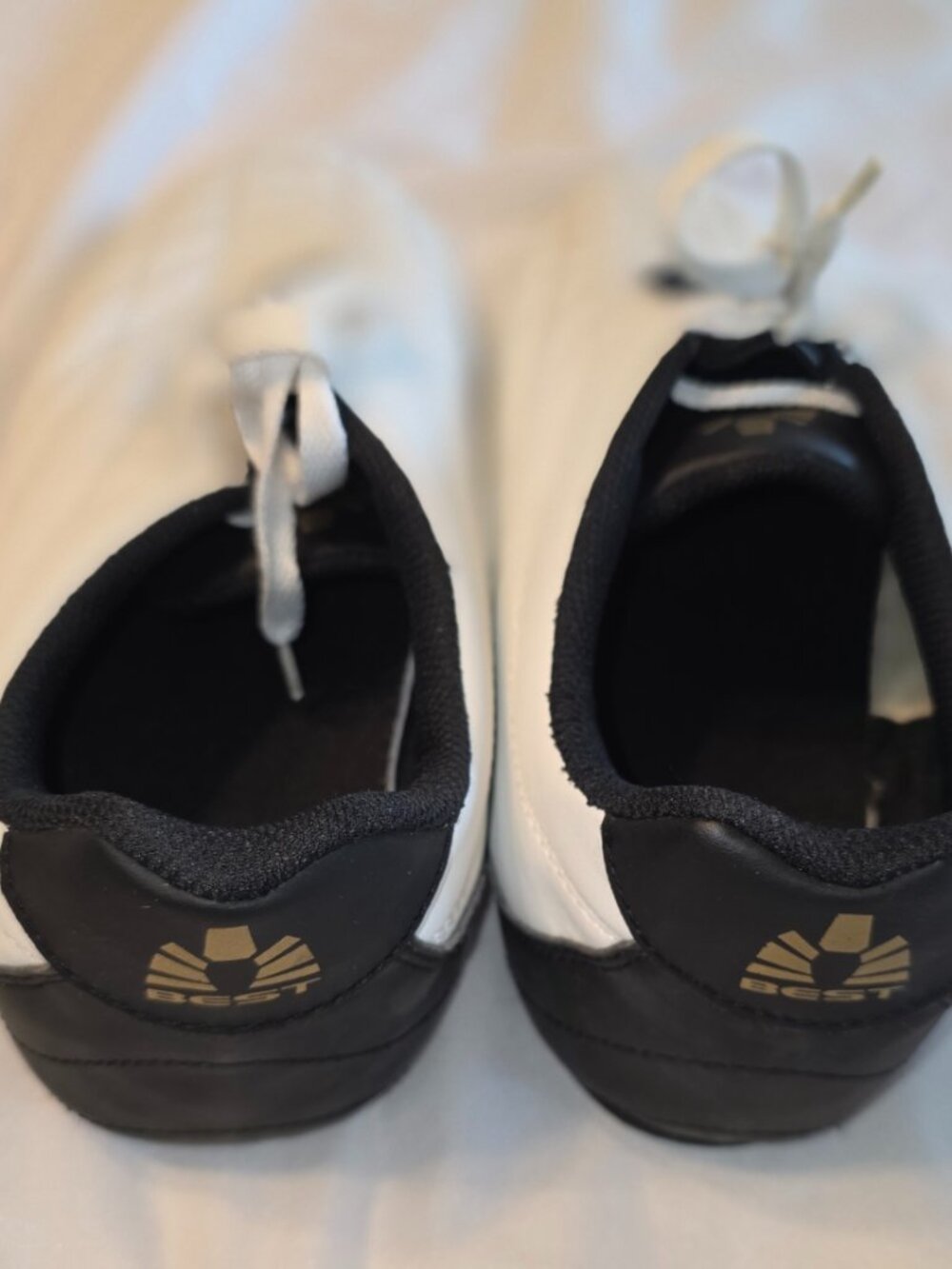 BMA Best Martial Arts Shoes White Mens Size 12 Karate Dojo Taekwondo - Picture 9 of 13